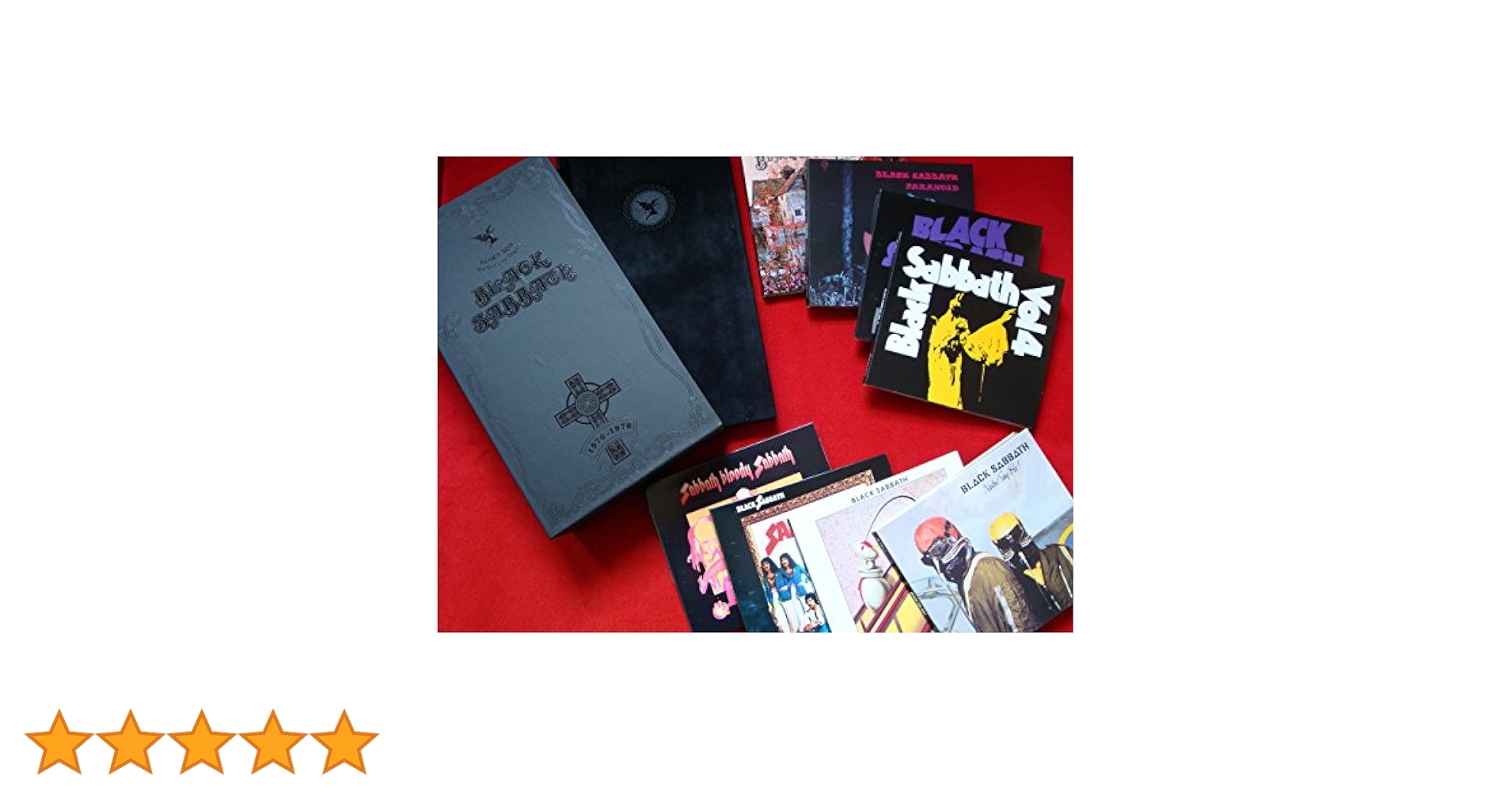 ブラック・サバス／ブラック・ボックス CD8枚のみ　RHINOリマスター Black Box: The Complete Original (1970-1978) by Black